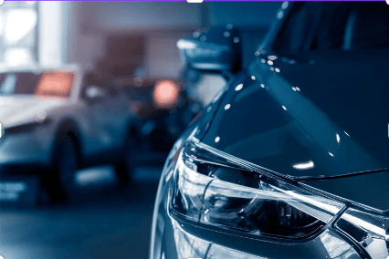 Foto de carro en concesionario